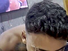 sucking my endowed friend in gay encounter