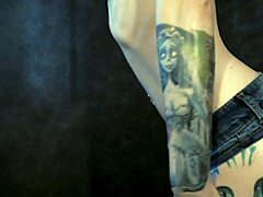 asmr with oil and cream on my tattooed teen body?