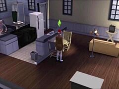 Рыжая богиня соло в The Sims 4