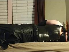 Crossdresser Self Bondage