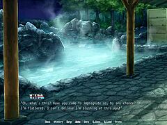 i joined the group threesome in the breeding village hotspring