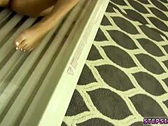 Old Redhead with Annoying Stepbro in Hardcore Blowjob Action!