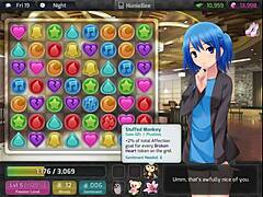 HuniePop anime-style adult game walkthrough