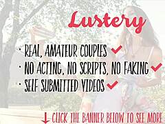 kinky couple has outdoor hammock sex with bondage and blowjob!