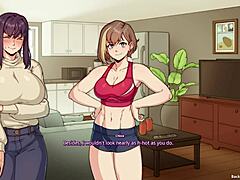 야, 이 혜택 관계 큰 가슴 푸타가 섹시한 베스트프렌드 박는 헨타이 게임플레이 봐! 🔥🍆