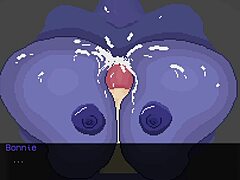 Cítíš měkkou polštářkovou hmotu kolem mého člena v téhle Fnaf boobjob kompilaci