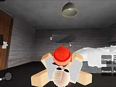 Banged Roblox Whore On The Floor With Group Sex And Blowjob.