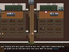 My Sister Gives Blowjob Under Counter During Work!