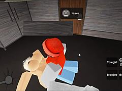 Banged Roblox Whore On The Floor With Group Sex And Blowjob.