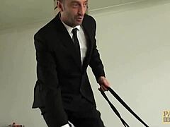 Alexxa Vice Gets Double Penetrated And Punished In BDSM Threesome With Big Tits Domination