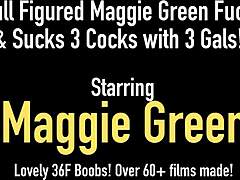 Maggie green, are you ready for this group fuck?