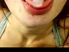 this teen girl poses nude showing her tits