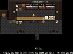 My Sister Gives Blowjob Under Counter During Work!