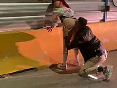 Naked on the street and in my friends' house?