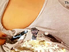 Bangla College Student Shows Off Sexy Big Tits in Group Fun