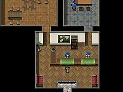 My Sister Gives Blowjob Under Counter During Work!