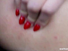 so this skinny romanian fox gets picked up in a parking lot, agrees to fuck for a few euros in pov style, turning into a total slut sucking and getting pounded.