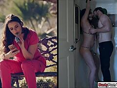 The Busty Nurse Gets Banged Hard In The Ass