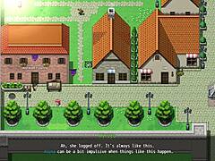 Watching brothers fuck witch in online NTR game