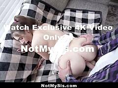 sweet penelope kay can't resist sucking her stepbrother's big cock anymore