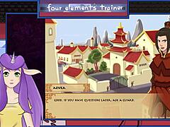 I think azula is showering in avatar 😍