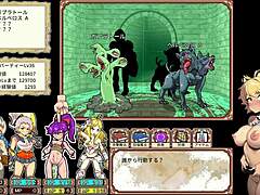 playing hentai game with succubus harem 😏