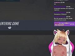 Vtuber Lewdneko Gets Spanked While Playing Overwatch Part 2!