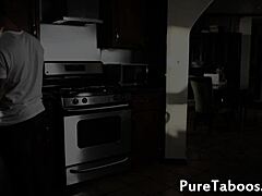 Busty Milf Rides Cock in Taboo Threeway