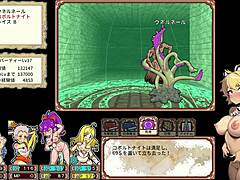 playing hentai game with succubus harem 😏