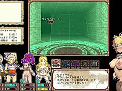 playing hentai game with succubus harem 😏