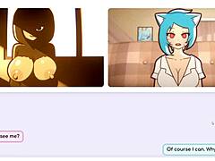 Nicole in risky job hentai game episode four