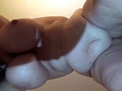 Жена с огромными сиськами BBW получает кумшот и кремпай в компиляции