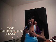 making funny sex faces in black cosplay with dummy moore pt 2?