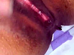 Mexican wife plays with dildo and toys