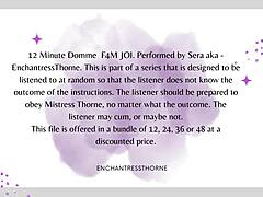 Femdom Gives JERK OFF INSTRUCTIONS For Orgasm Domination