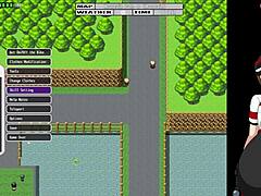 Watch Her Flash While Cycling In The Rain?