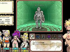 playing hentai game with succubus harem 😏