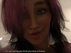 wvm 123 three girls try to knock john off his feet.