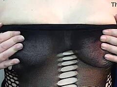 I luv kyra hellfire's natrual big boobs joi countdown