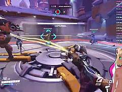 Vtuber Lewdneko Gets Spanked While Playing Overwatch Part 2!