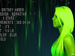 britney amber feels so excited sucking that big dick in pov, loving the facial cumshot