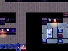 Tanned girl natsuki in hentai game ep 32 raw sex from ass to pussy