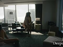 Cecilia Lion Rides in Bondage