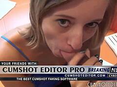 Can This Hot Austrian Couple Handle Intense Bathroom Sex with Monster Cock Anal and Facial Cumshot?