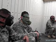 exploring gay bear suit sex for the first time at glory hole