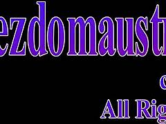 Lezdom BDSM dominacija z vezavo in sužnjem