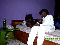 Husband catches wife having sex with security