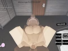 Whore Rides Big Black Cock In Cowgirl