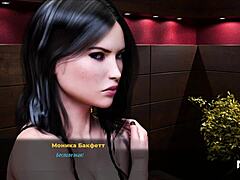 i suck my finger while caressing myself in fashionbusiness hentai anime game