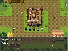 Tanned girl natsuki in hentai game ep 32 raw sex from ass to pussy